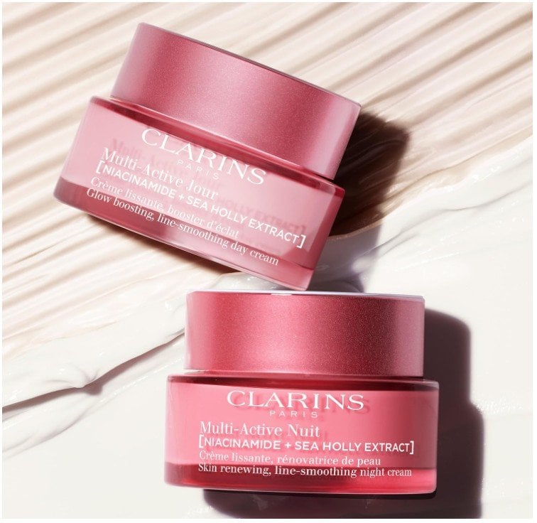 Clarins Multi-Active Jour Niacinamide + Sea Holly Extract Дневен крем за лице без опаковка