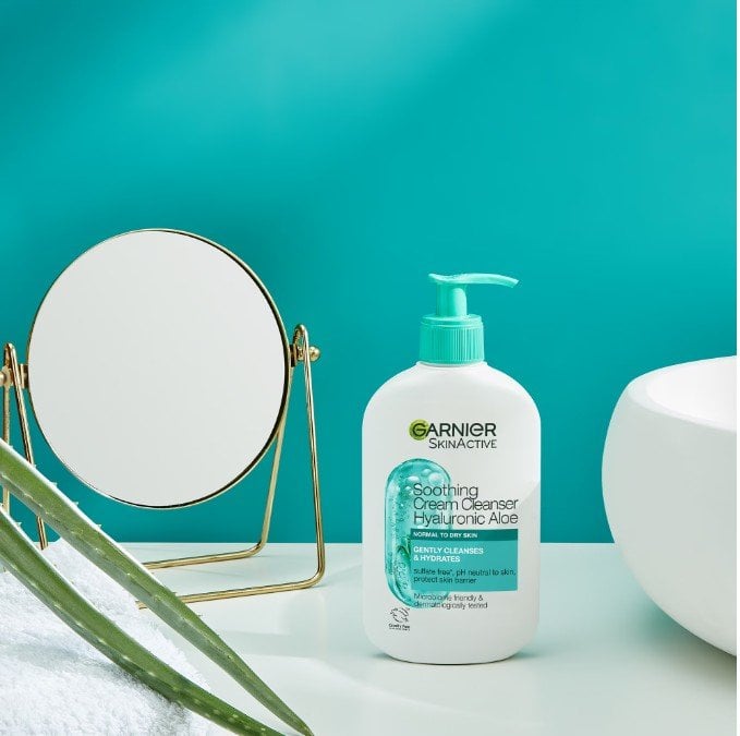 Garnier Skin Naturals Hyaluronic Aloe Почистващ гел за лице
