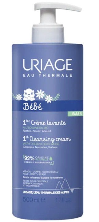 Uriage Baby 1st Cleansing Cream Почистващ крем за тяло за бебета