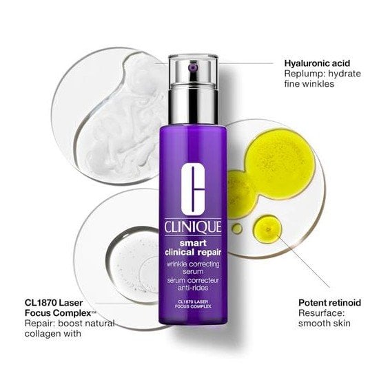 Clinique Smart Clinical Repair Wrinkle Correcting Серум за лице против бръчки