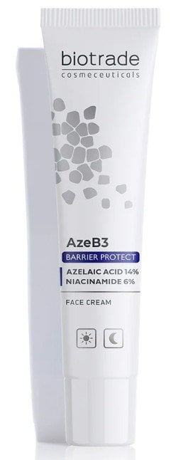 Biotrade AzeB3 Barrier Protect Face Cream Крем за лице с азелаинова киселина и ниацинамид