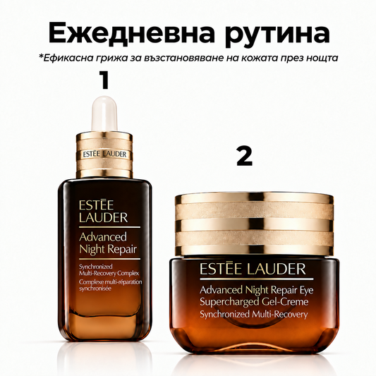 Комплект Advanced Night Repair Серум и очен крем