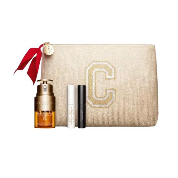 Clarins Double Serum Eye Козметичен комплект за жени