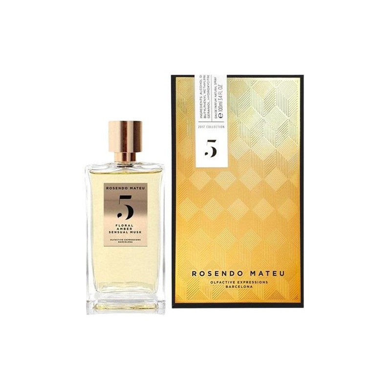 Rosendo Mateu Olfactive Expressions Rosendo Mateu 5 Floral, Amber, Sensual Musk Унисекс парфюмна вода EDP