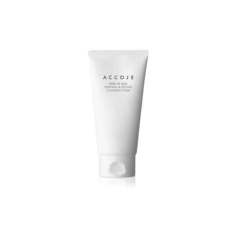 Accoje Vital in Jeju Purifying and Peeling Cleansing Foam почистваща пилинг пяна за лице