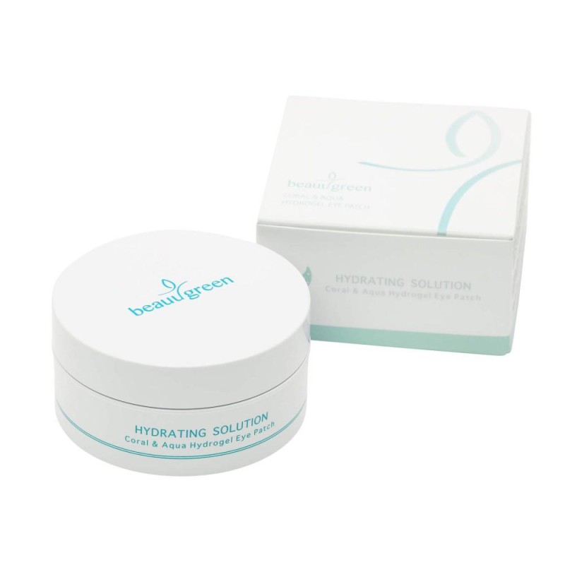 Beauugreen Coral & Aqua Hydrogel Eye хидрогелни пачове за очи с корал и морска вода