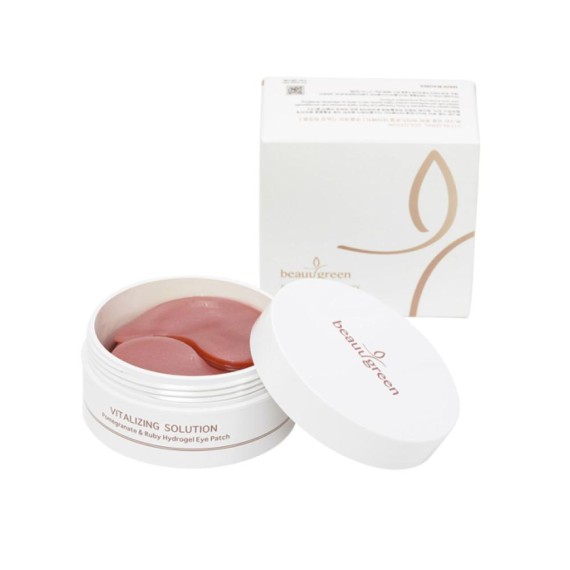 Beauugreen Pomegranate & Ruby Hydrogel Eye Patch хидрогелни пачове за очи с нар и рубини