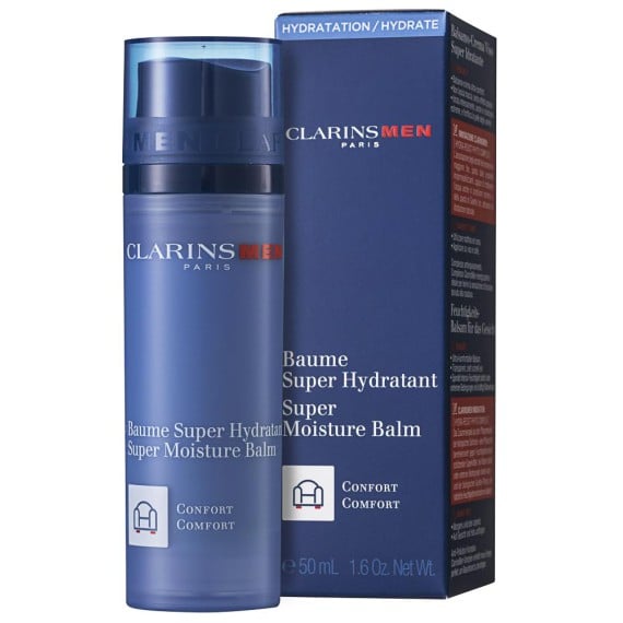 Clarins Men Super Moisture Balm Хидратиращ балсам за лице за мъже