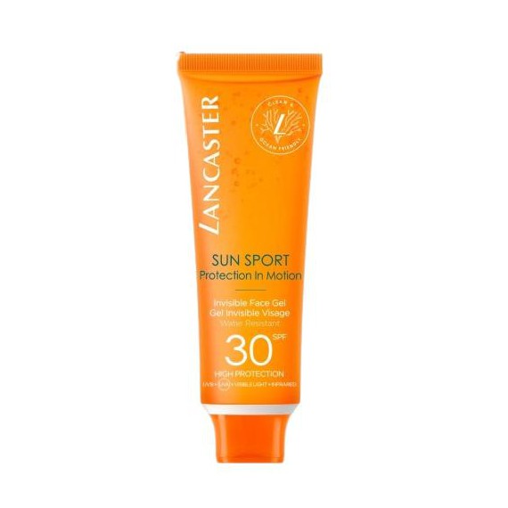 Lancaster Sun Sport Face Invisible Gel SPF30 Слънцезащитен гел за лице без опаковка 