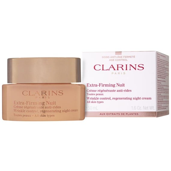 Clarins Extra Firming Nuit Нощен стягащ крем за лице против бръчки за всеки тип кожа