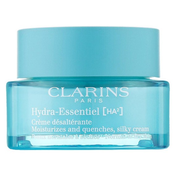 Clarins Hydra Essentiel [HA²] Silky Day Cream Овлажняващ стягащ дневен крем за лице с хиалуронова киселина