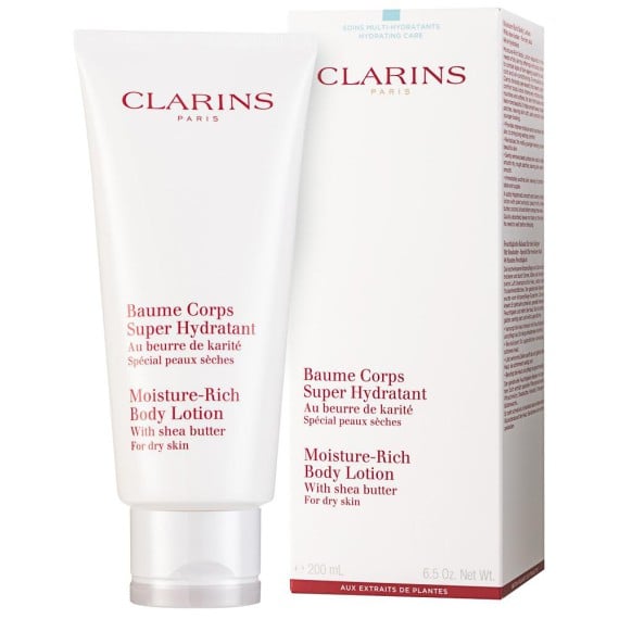 Clarins Moisture-Rich Body Lotion Овлажняващо мляко за тяло за суха кожа