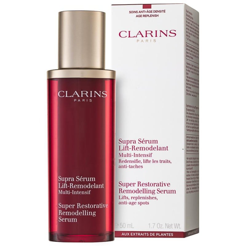 Clarins Super Restorative Remodelling Serum Активен серум за оформяне контура на лицето