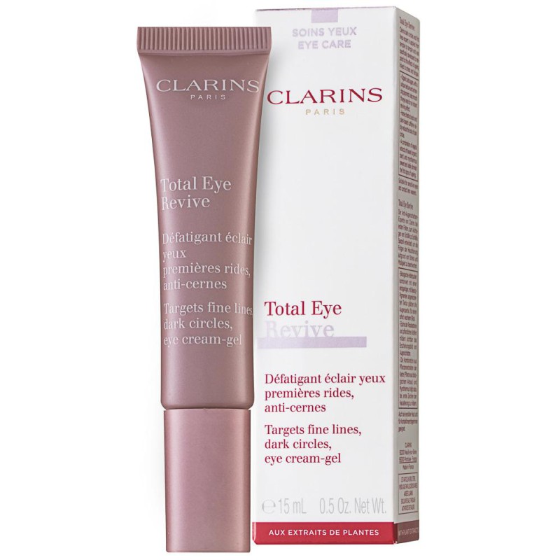 Clarins Total Eye Revive Околоочен гел-крем против фини линии и признаци на умора