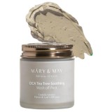 Mary & May Cica Tea Tree Soothing Wash Off Pack Успокояваща глинена маска за лице с азиатска центела