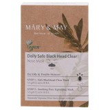 Mary & May Daily Safe Black head Clear Nose Mask Двустепенна маска за нос