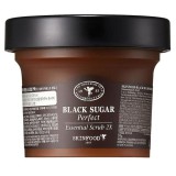 SKINFOOD Black Sugar Perfect Essential Scrub 2X скраб за лице с черна захар