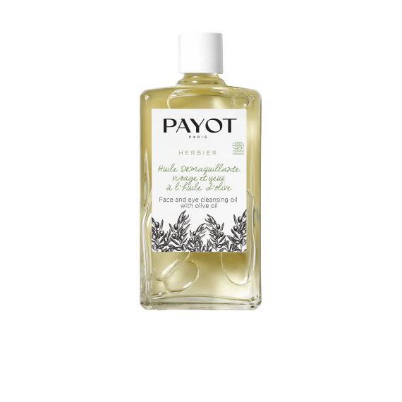 Payot Herbier Organic Face And Eye Cleansing Oil With Olive Oil Почистващо масло за лице и очи с маслиново масло