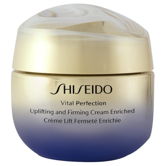 Shiseido Vital Perfection Uplifting and Firming Cream Enriched Богат дневен крем за лице с лифтинг ефект