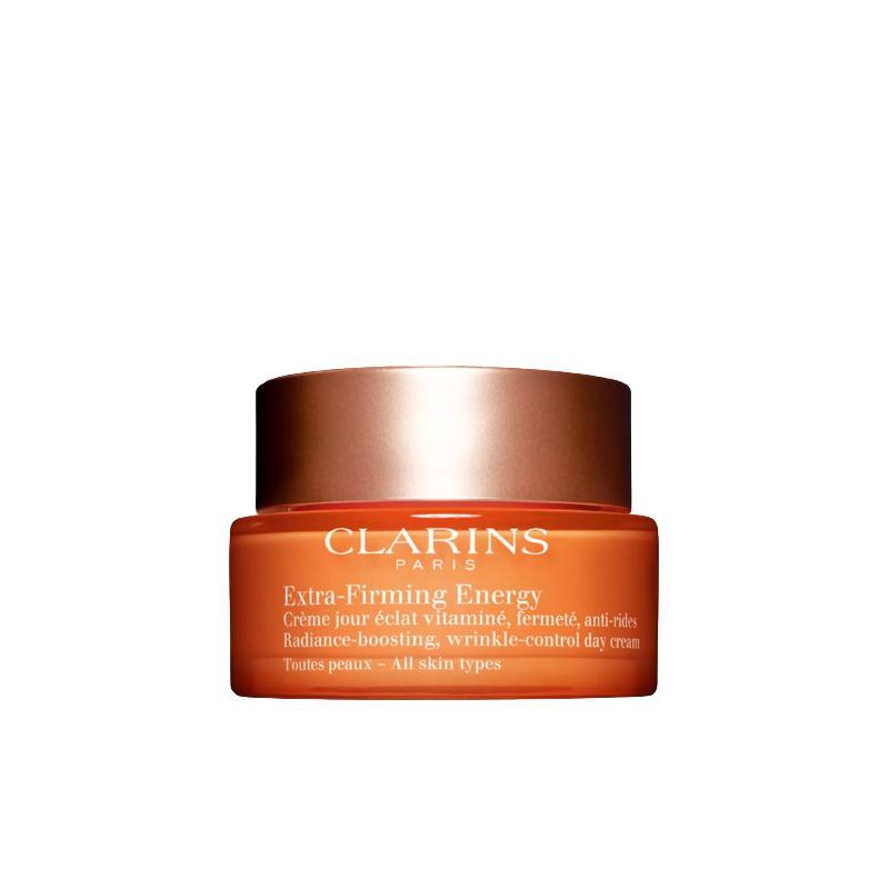 Clarins Extra-Firming Energy Стягащ и енергизиращ дневен крем против бръчки за всеки тип кожа без опаковка