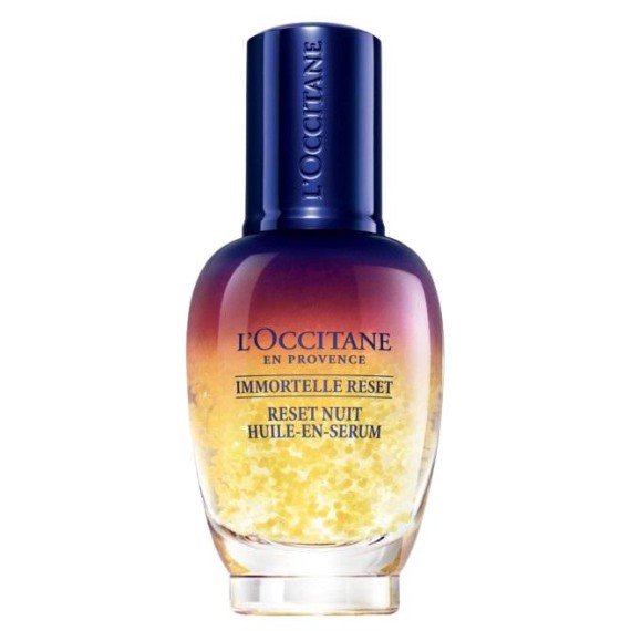 L`Occitane Immortelle Overnight Reset Oil-In Serum Двуфазен нощен серум за лице без опаковка