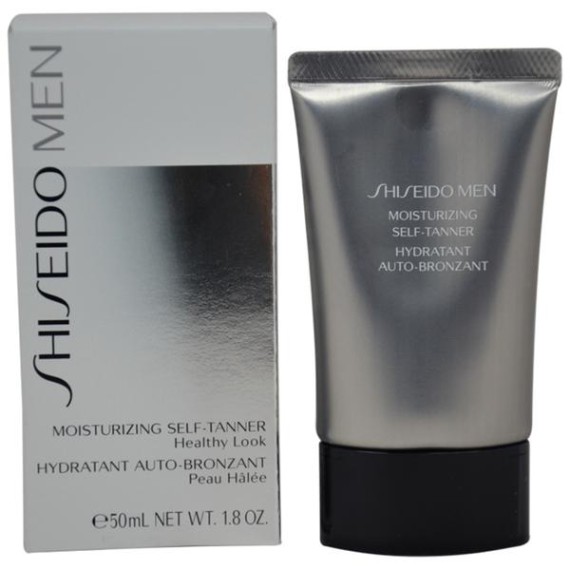 Shiseido Men Moisturizing Self-Tanner Автобронзант крем за лице с хидратиращ ефект
