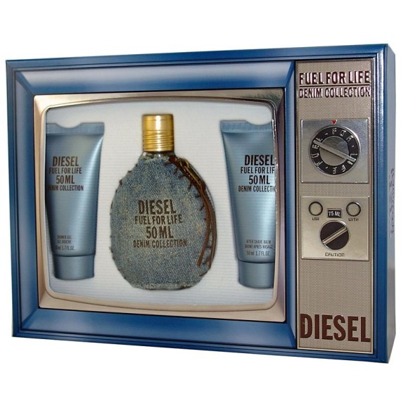 Diesel Fuel for Life Denim Подаръчен комплект за мъже