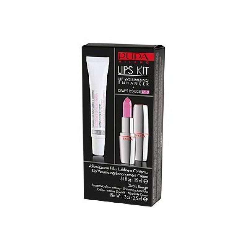 Pupa Lips Kit Крем за увеличаване на устните + червило Diva`s Rouge