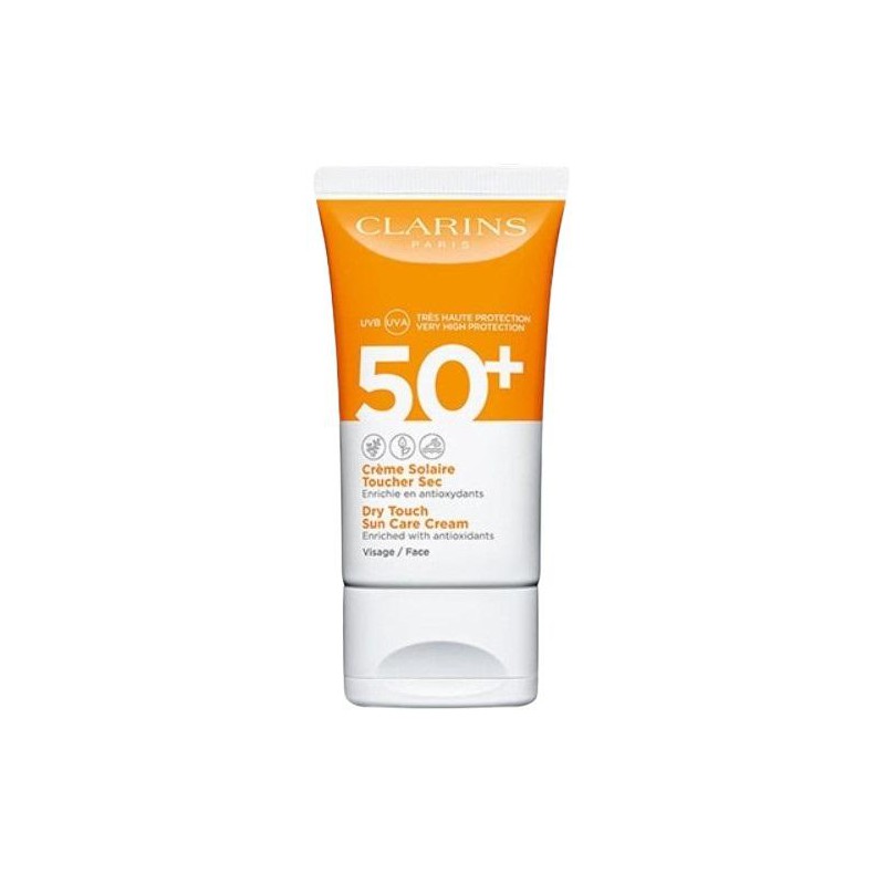 Clarins Dry Touch Sun Care Cream Face SPF50 Слънцезащитен крем за лице