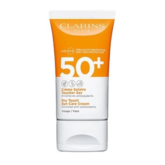 Clarins Dry Touch Sun Care Cream Face SPF50 Слънцезащитен крем за лице