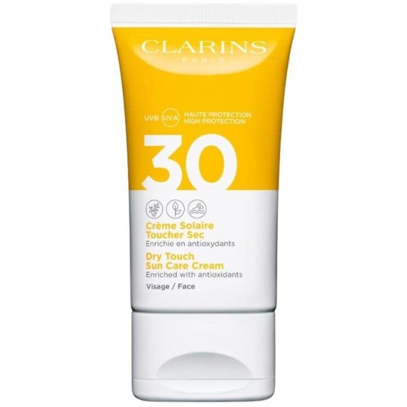 Clarins Invisible Sun Care Gel to Oil SPF30 Слънцезащитен флуид за лице без опаковка