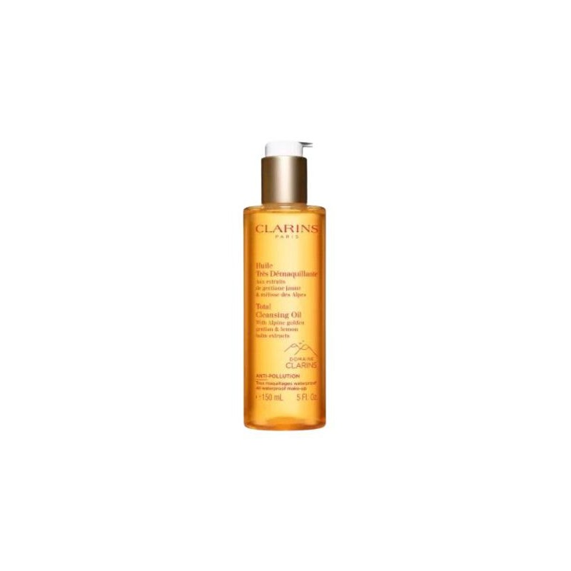 Clarins Total Cleansing Oil All WP Make-Up Маслен почистващ дегримьор без опаковка