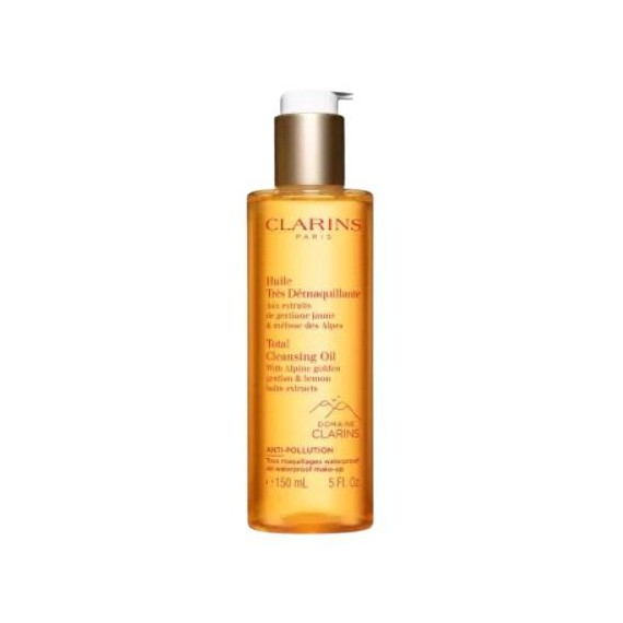 Clarins Total Cleansing Oil All WP Make-Up Маслен почистващ дегримьор без опаковка