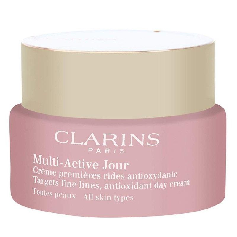 Clarins Multi Active Day Cream Озаряващ изглаждащ крем за суха кожа без опаковка