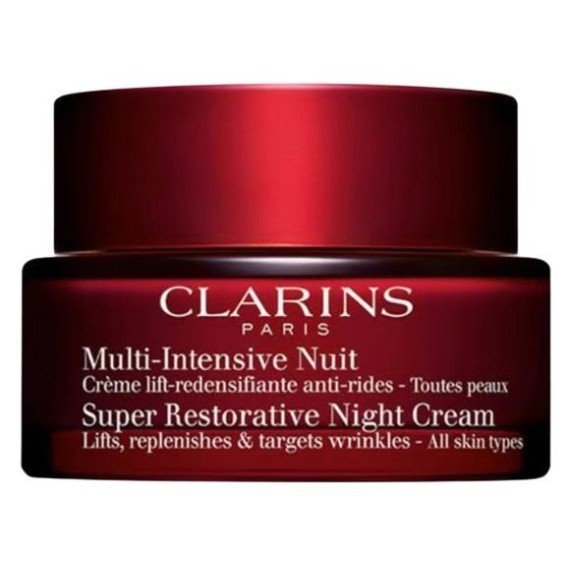 Clarins Super Restorative Night Cream Нощен крем против бръчки за зряла кожа за всеки тип кожа без опаковка