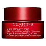 Clarins Super Restorative Day Cream Дневен крем против бръчки за всеки тип кожа