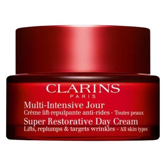 Clarins Super Restorative Day Cream Дневен крем против бръчки за всеки тип кожа