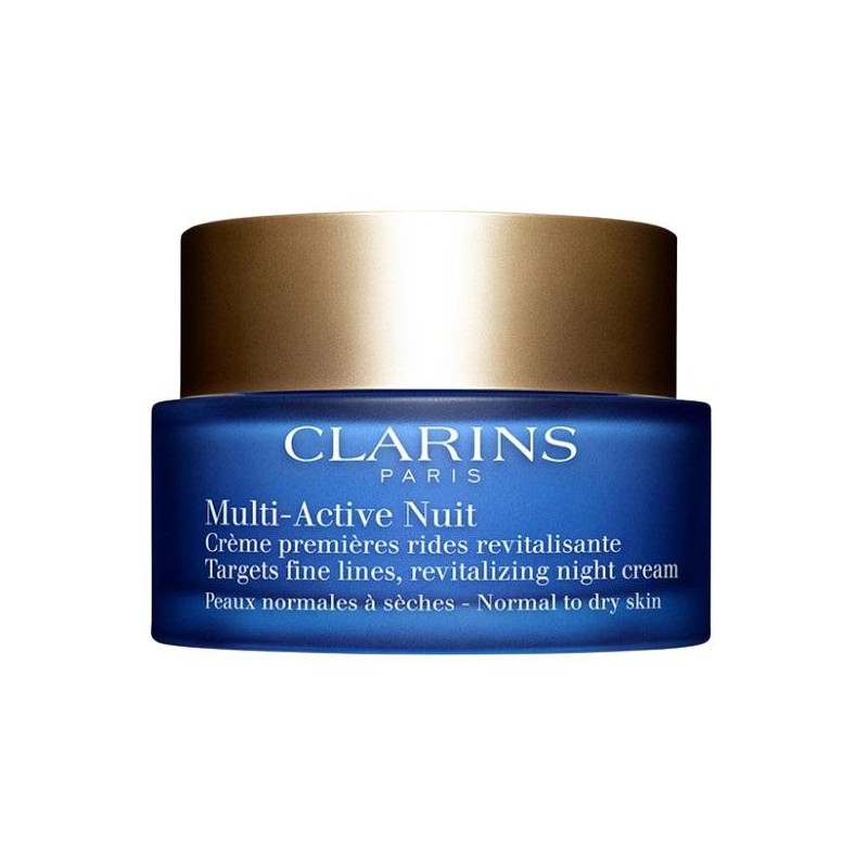 Clarins Multi Active Night Comfort Cream Възстановяващ нощен крем за нормална към суха кожа без опаковка