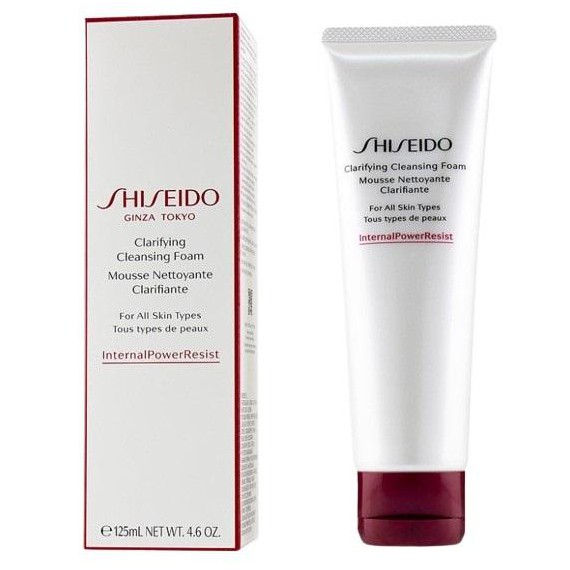 Shiseido Clarifying Cleansing Foam Активна почистваща пяна за всеки тип кожа