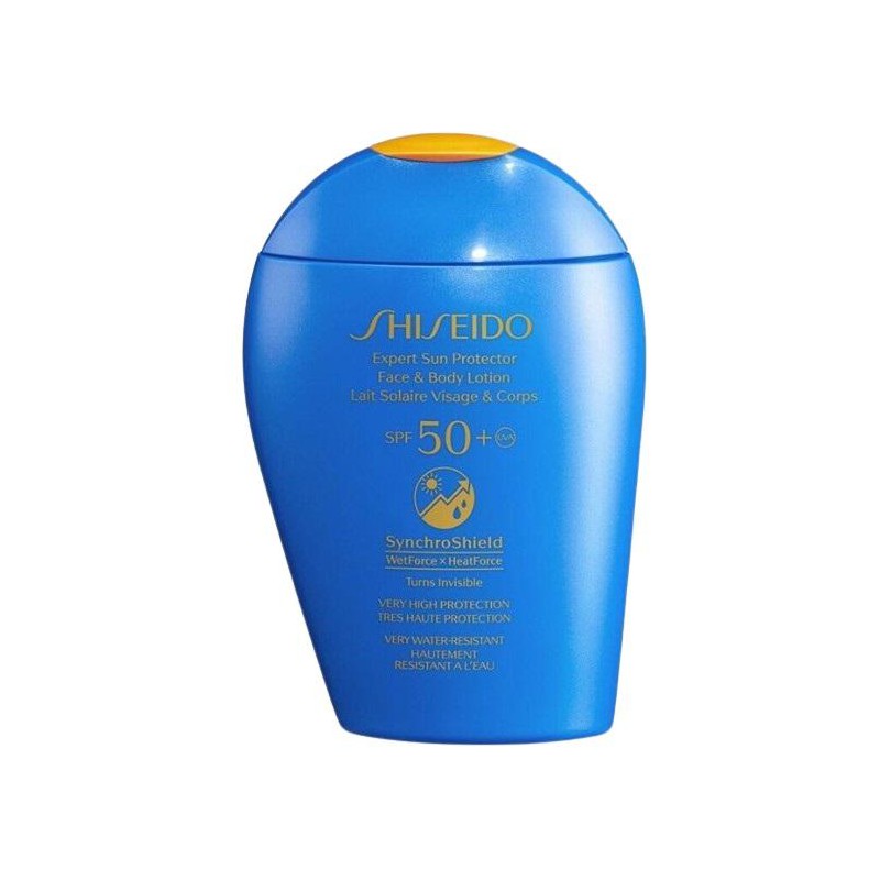 Shiseido Expert Sun Protector Face and Body Lotion SPF 50+ слънцезащитен лосион за лице и тяло с много висока защита