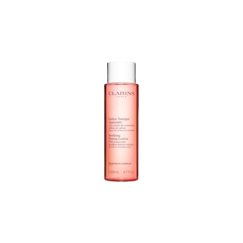 Clarins Cleansing Soothing Toning Lotion успокояващ почистващ тоник за лице за суха и чувствителна кожа