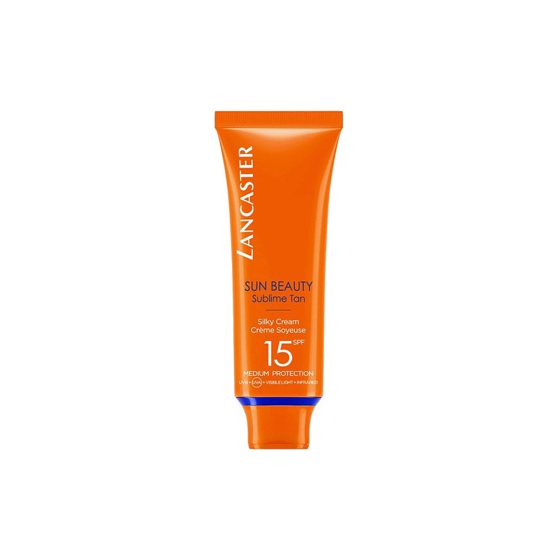 Lancaster Sun Beauty Face Silky SPF15 Слънцезащитен крем за лице без опаковка