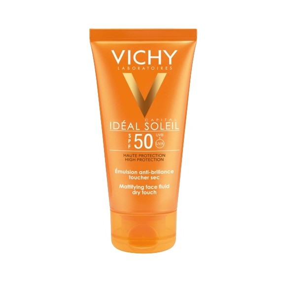 Vichy Ideal Soleil Mattifying Face Флуид за лице без опаковка SPF 50