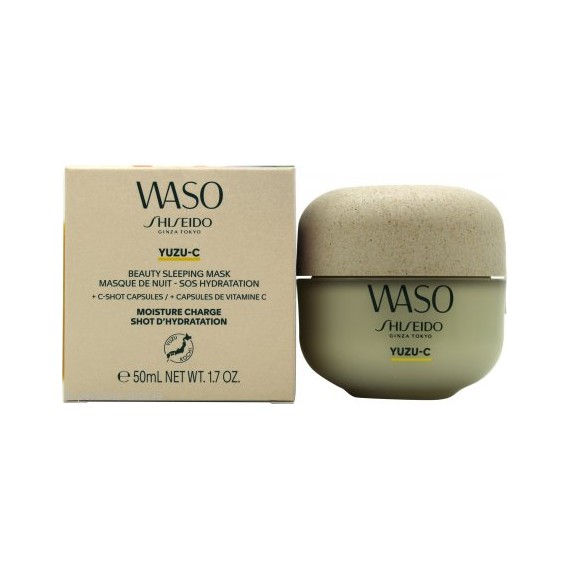 Shiseido Waso Yuzu C Beauty Sleeping Mask Нощна маска за лице