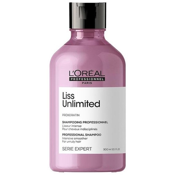 Loreal Serie Expert Liss Unlimited Prokeratin Shampoo Изглаждащ шампоан за коса