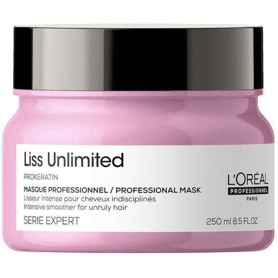 Loreal Serie Expert Liss Unlimited Prokeratin Mask Изглаждаща маска за коса