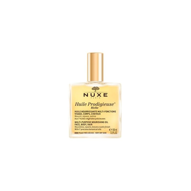 NUXE Huile Prodigieuse Riche Multi Purpose Nourishing Oil Масло за суха кожа