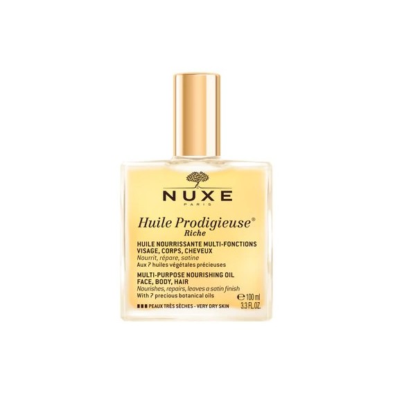 NUXE Huile Prodigieuse Riche Multi Purpose Nourishing Oil Масло за суха кожа