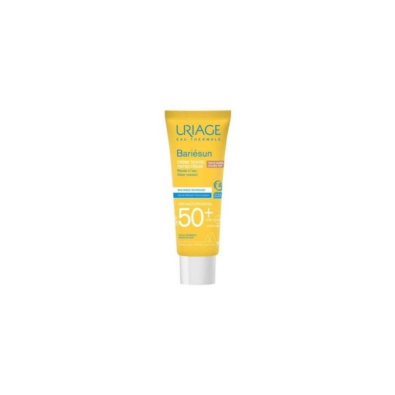 Uriage Bariesun SPF50+ Тониран слънцезащитен крем за лице