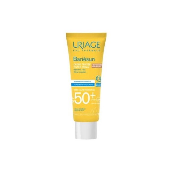 Uriage Bariesun SPF50+ Тониран слънцезащитен крем за лице